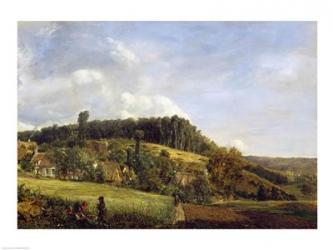 Forest Glade near a Village, 1833 | Obraz na stenu