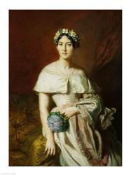 Mademoiselle Marie-Therese de Cabarrus, 1848 | Obraz na stenu