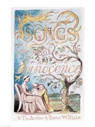 Songs of Innocence; Title Page, 1789 | Obraz na stenu