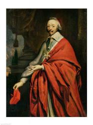 Portrait of Cardinal de Richelieu | Obraz na stenu