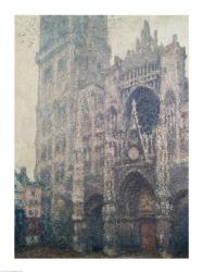 Rouen Cathedral, West Portal, Grey Weather, 1894 | Obraz na stenu