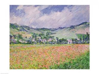 The Poppy Field near Giverny, 1885 | Obraz na stenu