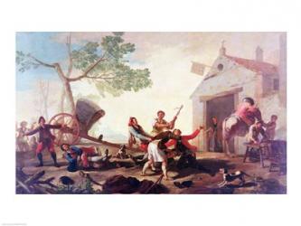 The Fight at the Venta Nueva, 1777 | Obraz na stenu