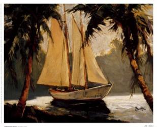 Sailboat, Santa Barbara | Obraz na stenu