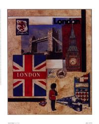 London Collage | Obraz na stenu