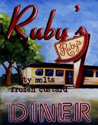 Ruby's Diner | Obraz na stenu