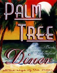 Palm Tree Diner | Obraz na stenu