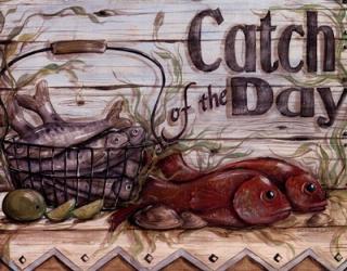Fisherman's Catch III | Obraz na stenu