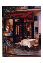 Cafe At Sunrise, Paris | Obraz na stenu