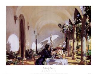 Breakfast In The Loggia | Obraz na stenu