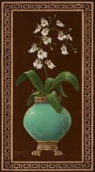 Ginger Jar With Orchids I | Obraz na stenu
