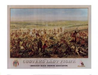 Custers Last Fight | Obraz na stenu