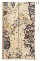 Map of North and South America, c.1700s | Obraz na stenu