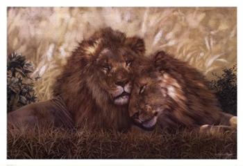 Brothers of the Serengeti | Obraz na stenu