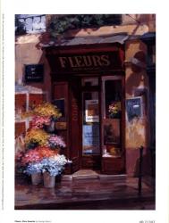 Fleurs, Rive Gauche | Obraz na stenu