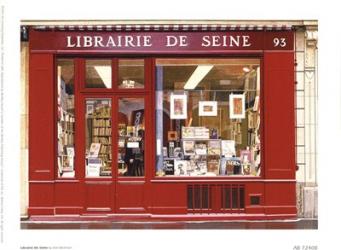 Librairie De Seine | Obraz na stenu