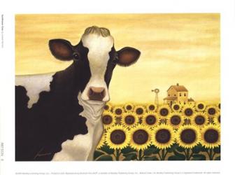 Sunflower Cow | Obraz na stenu