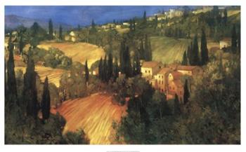 Hillside - Tuscany | Obraz na stenu