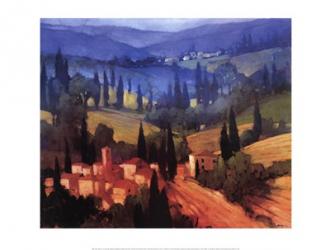 Tuscan Valley View | Obraz na stenu