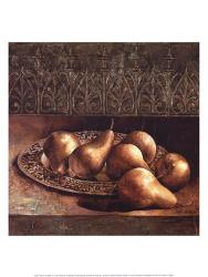 Pears on a Platter | Obraz na stenu