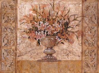 Floral Tapestry (gold foil) | Obraz na stenu