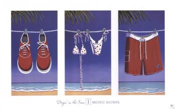 Michele Killman - Dryin in the Sun I Size 24.5x15.5 | Obraz na stenu