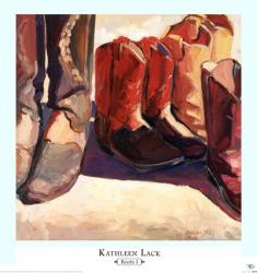 Kathleen Lack - Boots I Size 16x17 | Obraz na stenu