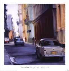 Slow Ride - Havana, Cuba | Obraz na stenu