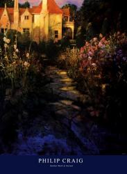 Garden Walk at Sunset | Obraz na stenu