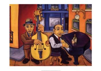 Jazz Cat Alley II | Obraz na stenu