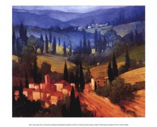 Tuscan Valley View | Obraz na stenu