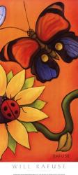 Butterfly and Ladybug | Obraz na stenu