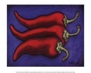 Three Chilli Peppers | Obraz na stenu