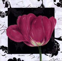 Damask Tulip II | Obraz na stenu