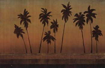 Sunset Palms II - CS | Obraz na stenu