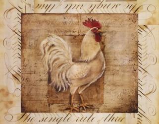 Rustic Farmhouse Rooster I | Obraz na stenu