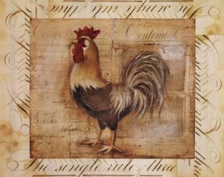 Rustic Farmhouse Rooster II | Obraz na stenu