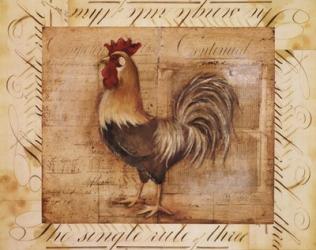 Rustic Farmhouse Rooster II | Obraz na stenu