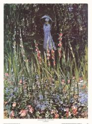 Madame Monet in Her Garden at Giverny | Obraz na stenu