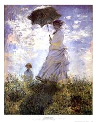 Madame Monet and Her Son | Obraz na stenu