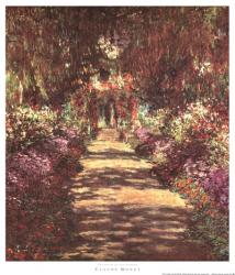 A Pathway in Monet's Garden at Giverny, c.1902 | Obraz na stenu
