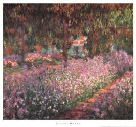 The Artist's Garden at Giverny, c.1900 | Obraz na stenu