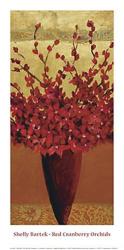 Red Cranberry Orchids | Obraz na stenu