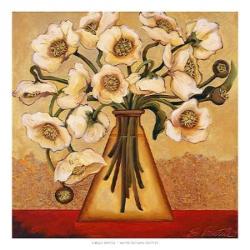 White Autumn Poppies | Obraz na stenu