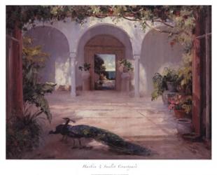 Sunlit Courtyard | Obraz na stenu