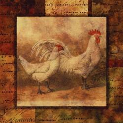 Hen And Rooster I | Obraz na stenu