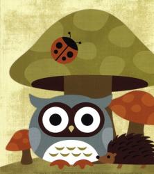 Owl and Hedgehog | Obraz na stenu