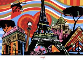 Paris l'amour | Obraz na stenu