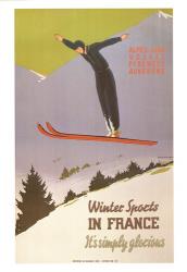 Winter Sports in France | Obraz na stenu