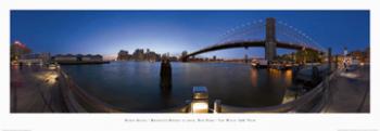 Brooklyn Bridge at dusk